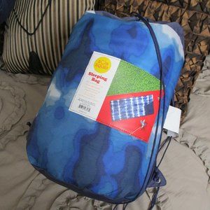 NIB kids' sleeping bag and stuff sack